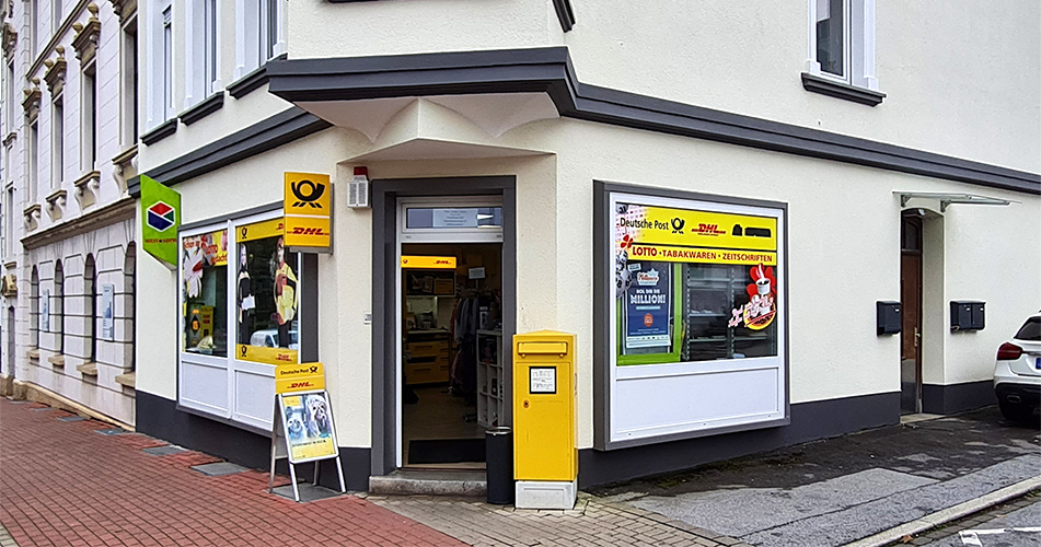 Post Lotto Tabak Brüll in Iserlohn - Außenansicht des Geschäfts